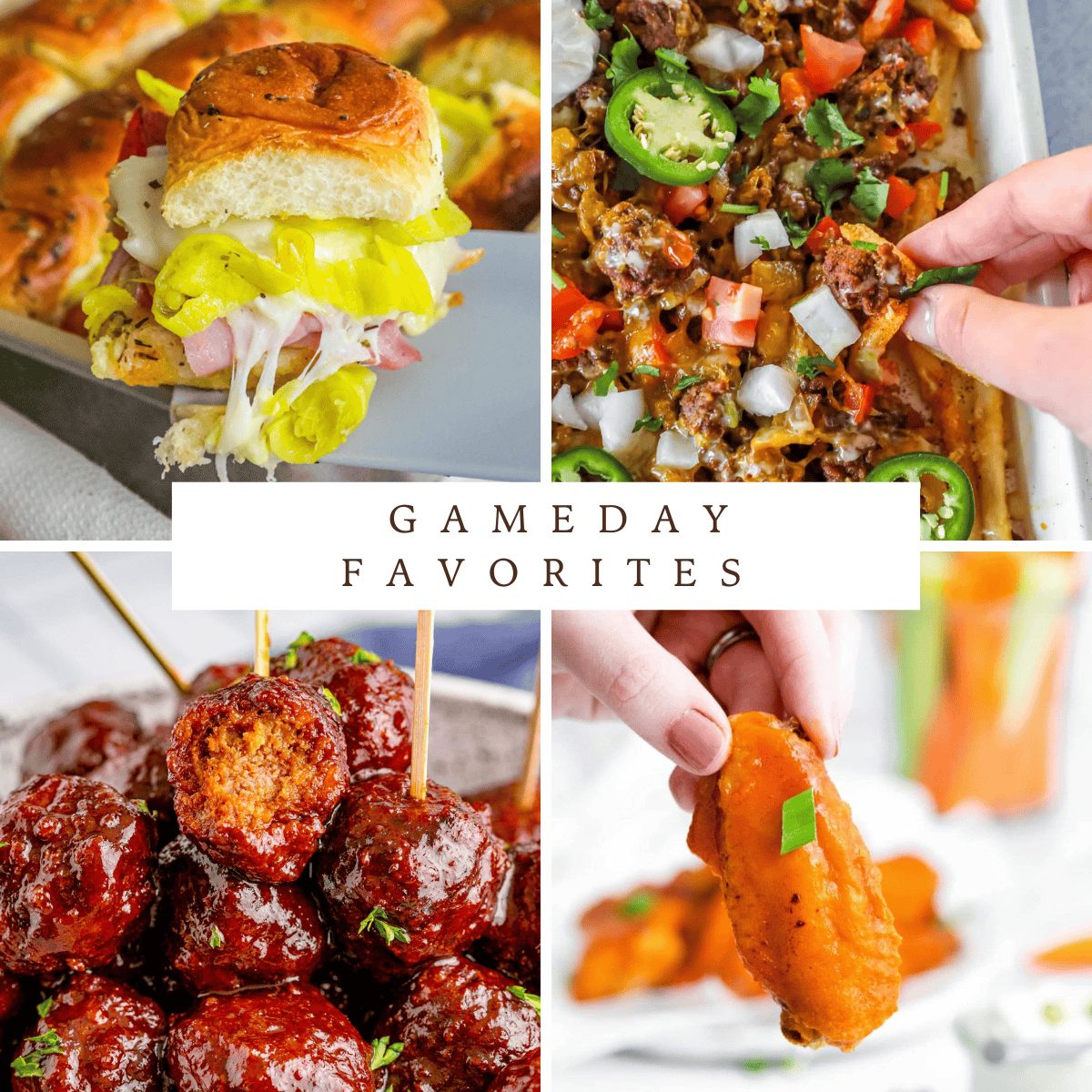 12 good Foods for Gameday