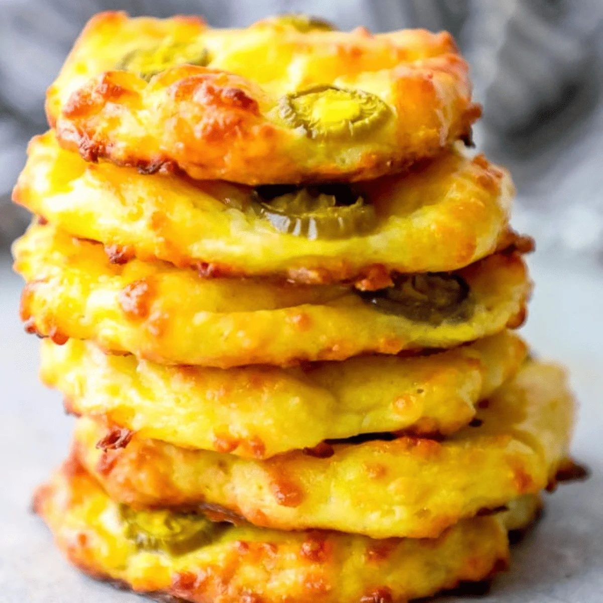 4 Ingredient Keto Jalapeno Cheese Bread