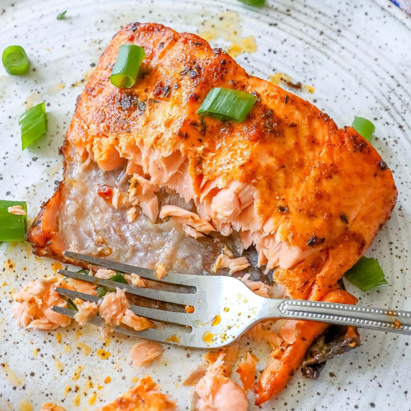 Air Fryer Jerk Salmon