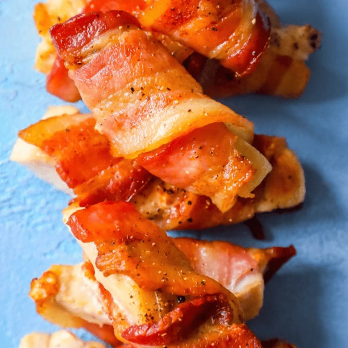 Bacon Wrapped Chicken Bites