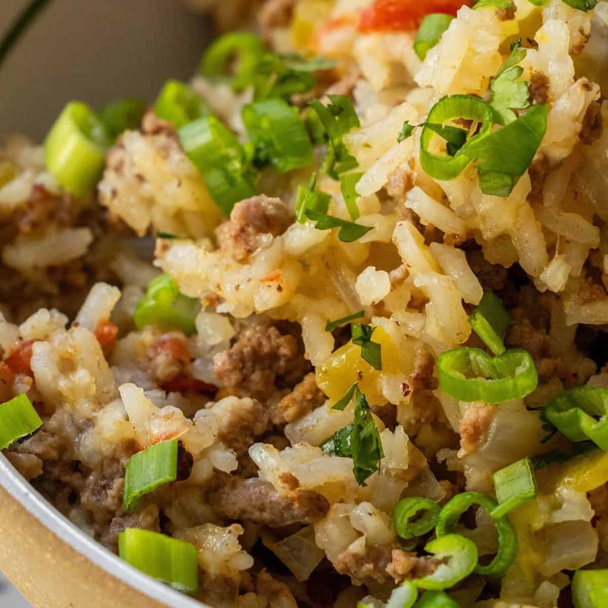 Baked Dirty Rice
