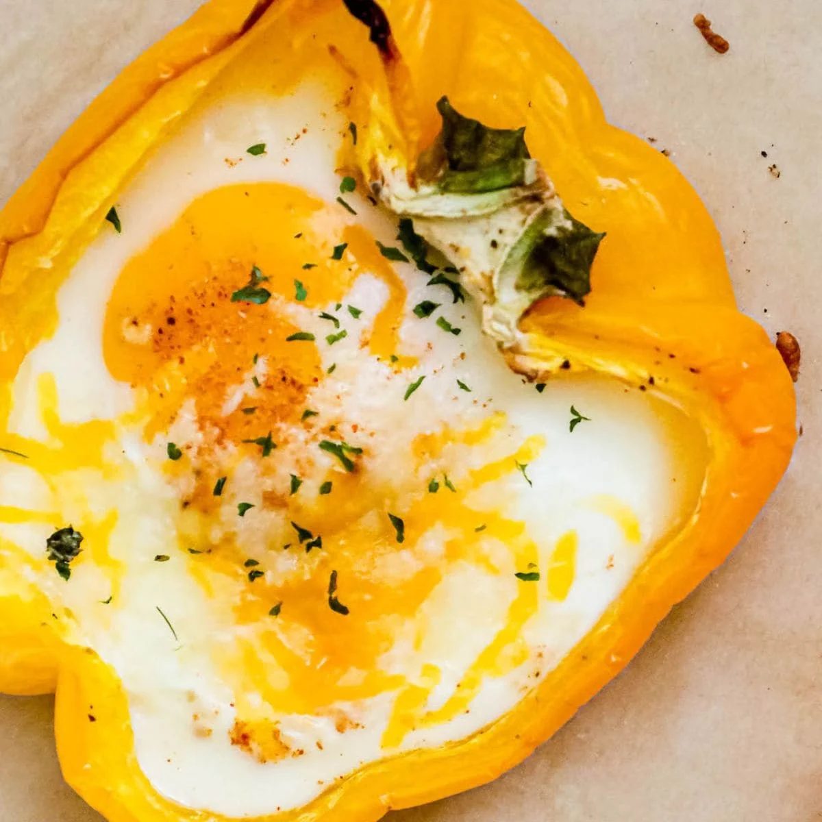 Baked Pepper Egg Cups