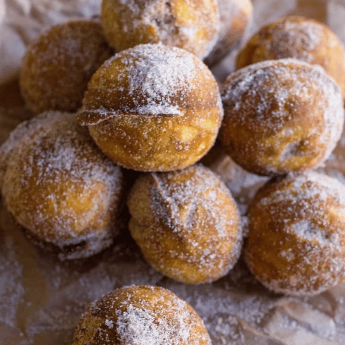 Baked Pumpkin Spice Doughnut Holes