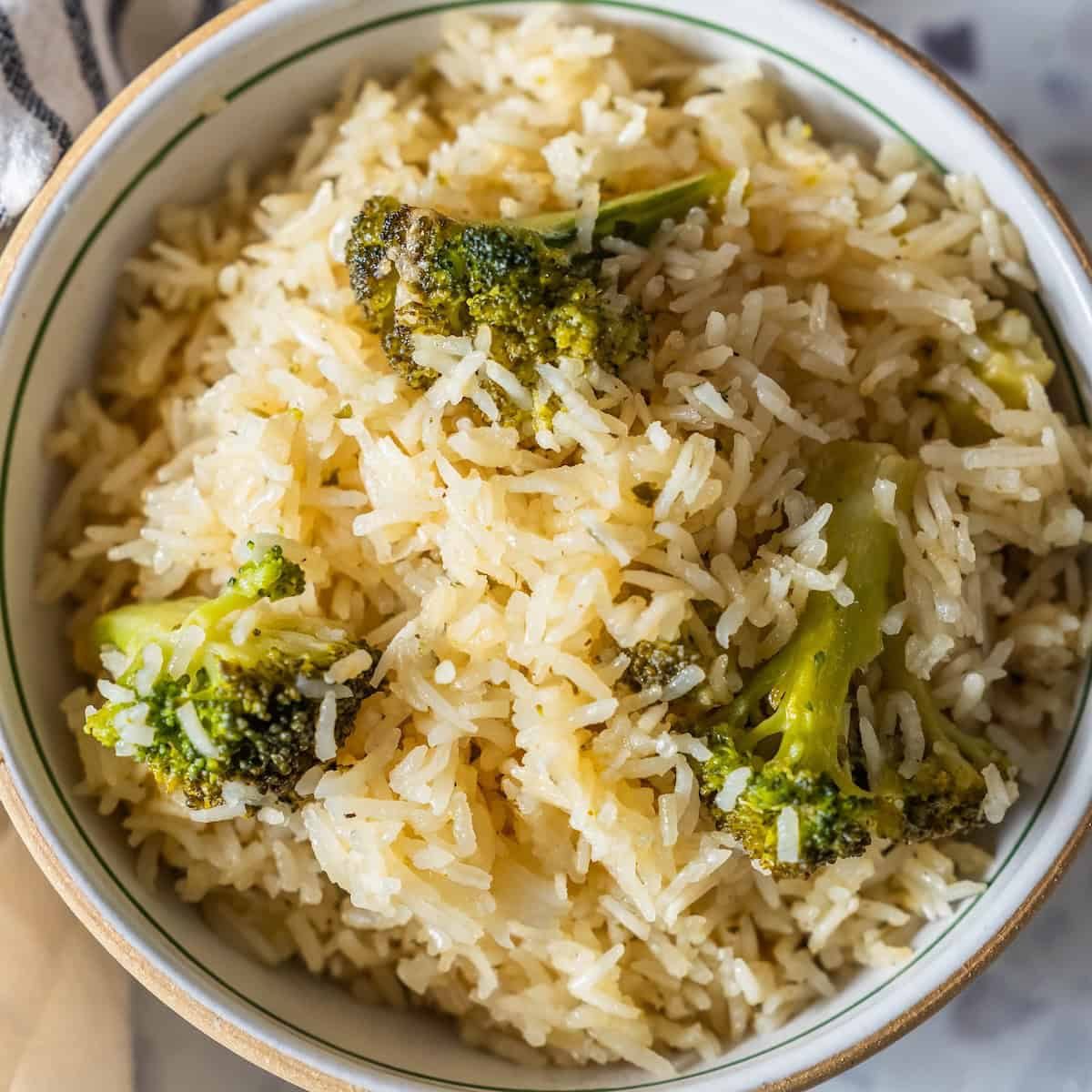 Baked Ranch Rice and Broccoli
