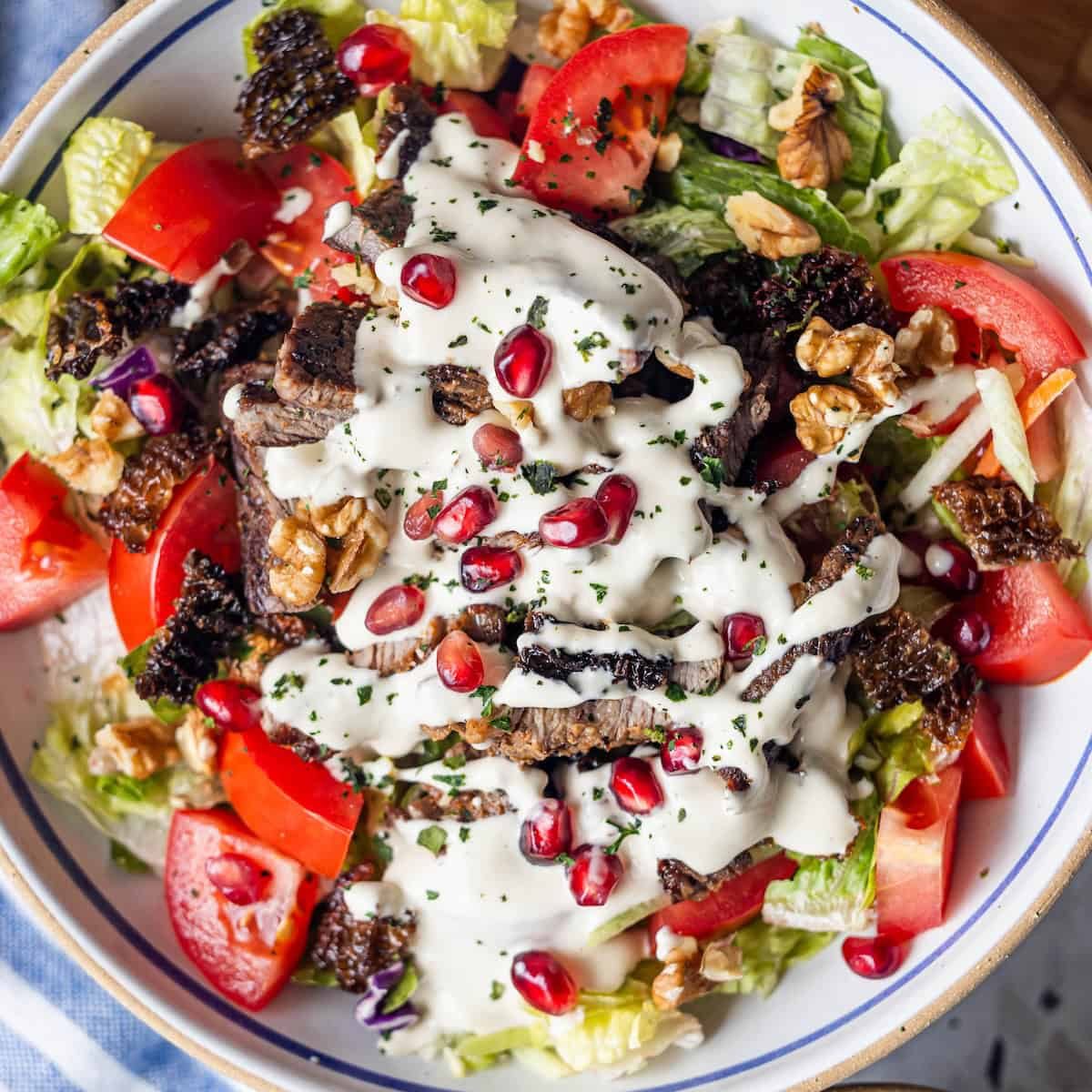 Beef and Tahini Salad