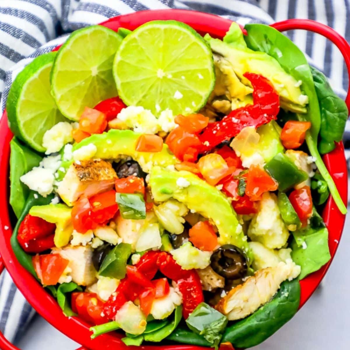 Easy Chicken Taco Salad