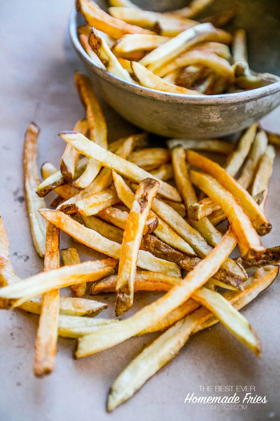 Homemade French Fries (flash-fry method)