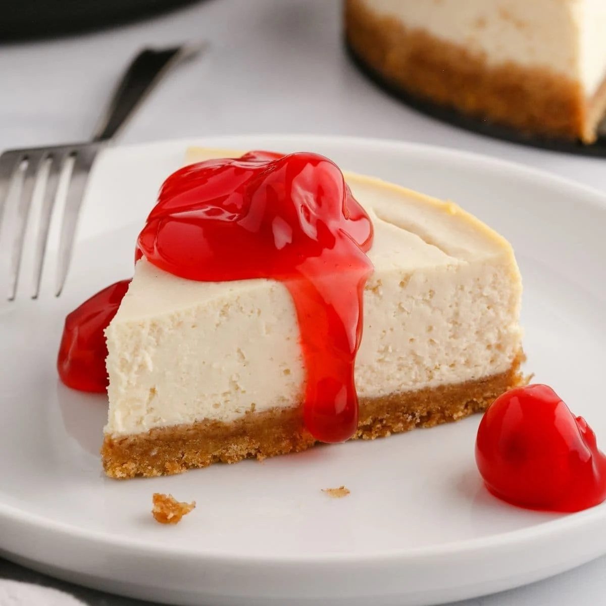 Instant Pot Cherry Cheesecake