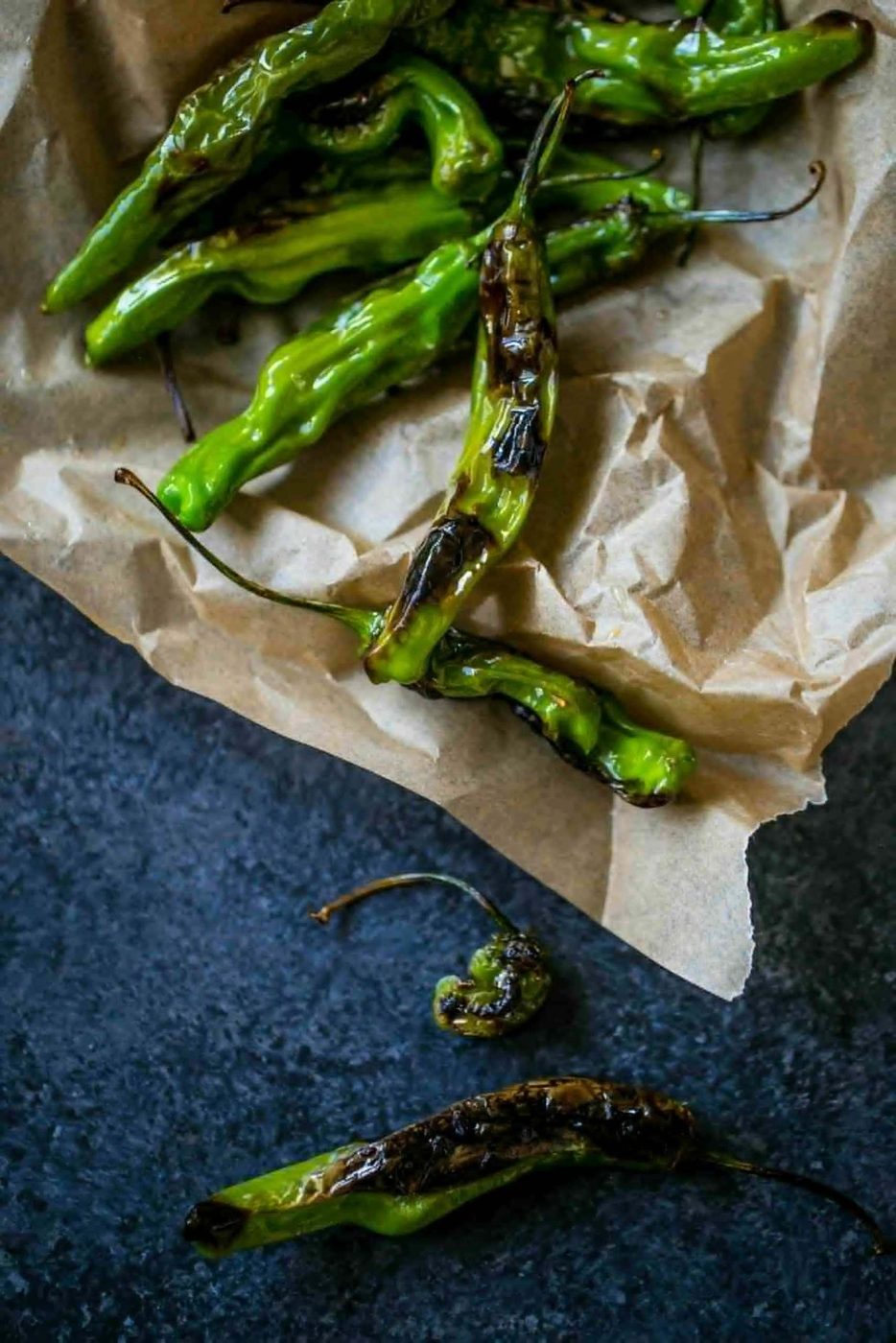 Blistered Shishito Peppers