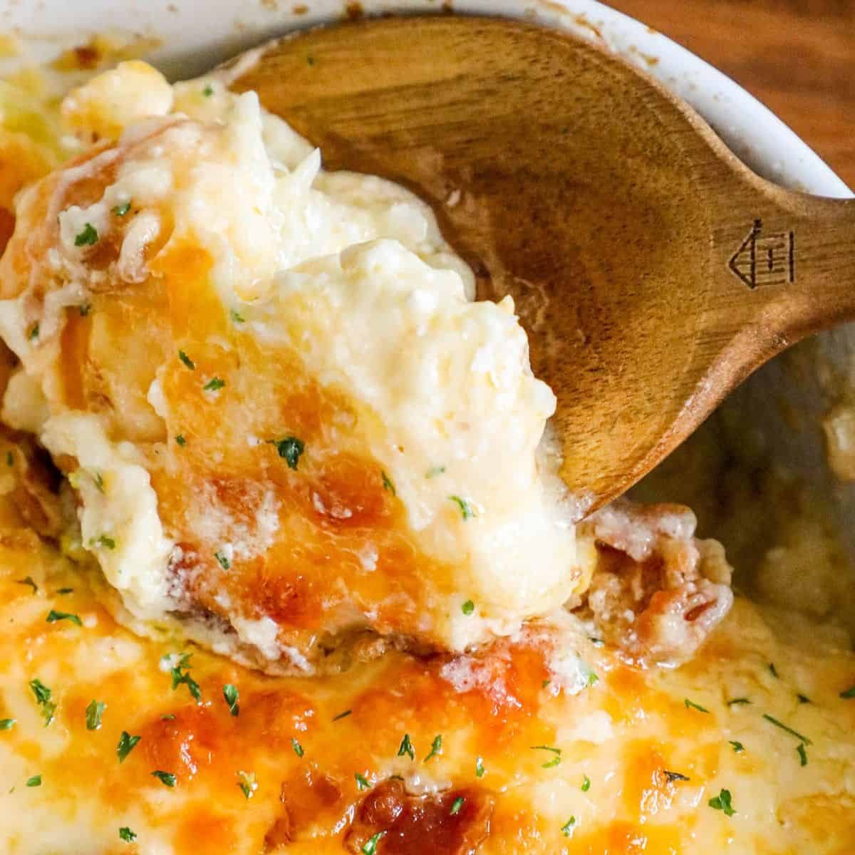 Broccoli Cauliflower Bacon Casserole