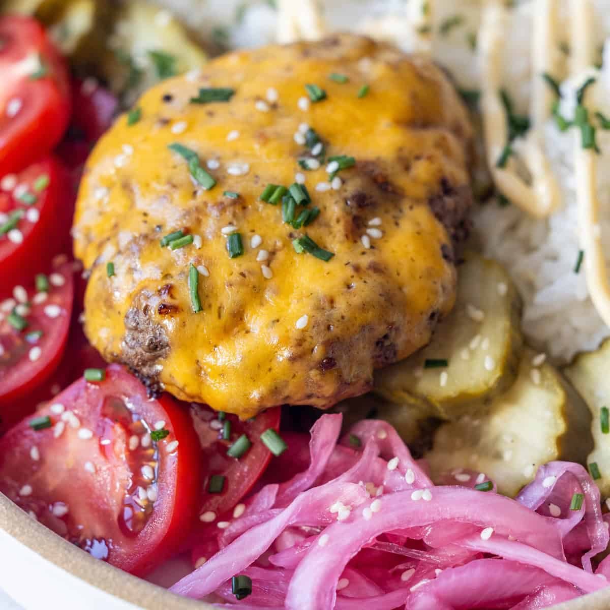 Cheeseburger Bowls