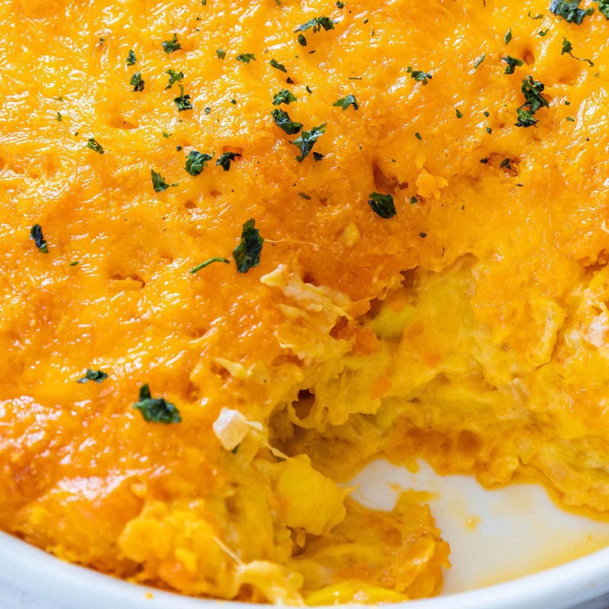Cheesy Baked Squash Casserole