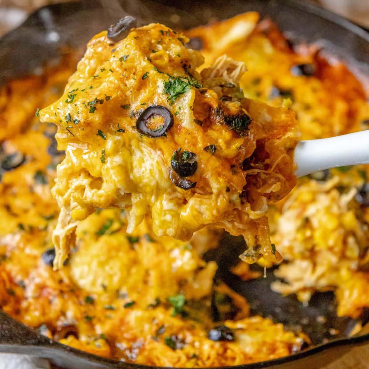 Chicken Enchilada Skillet