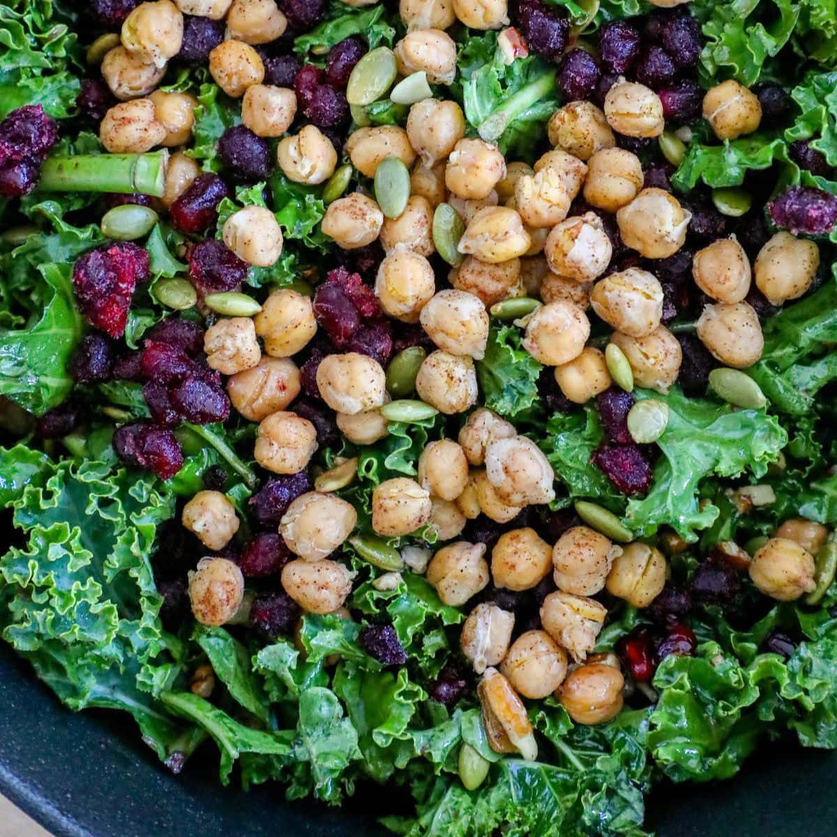 Chickpea Pomegranate Salad