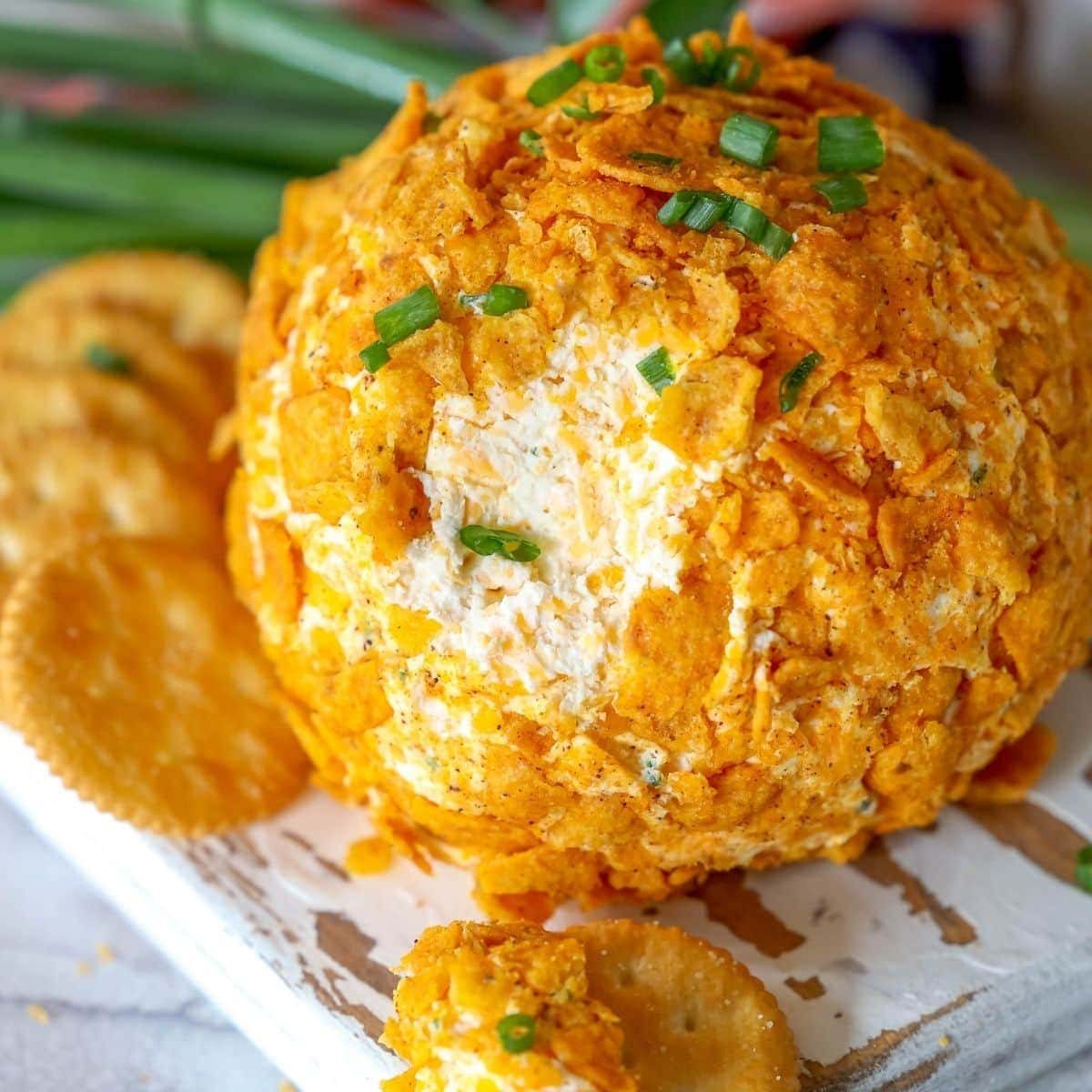 Chili Cheese Frito Cheese Ball