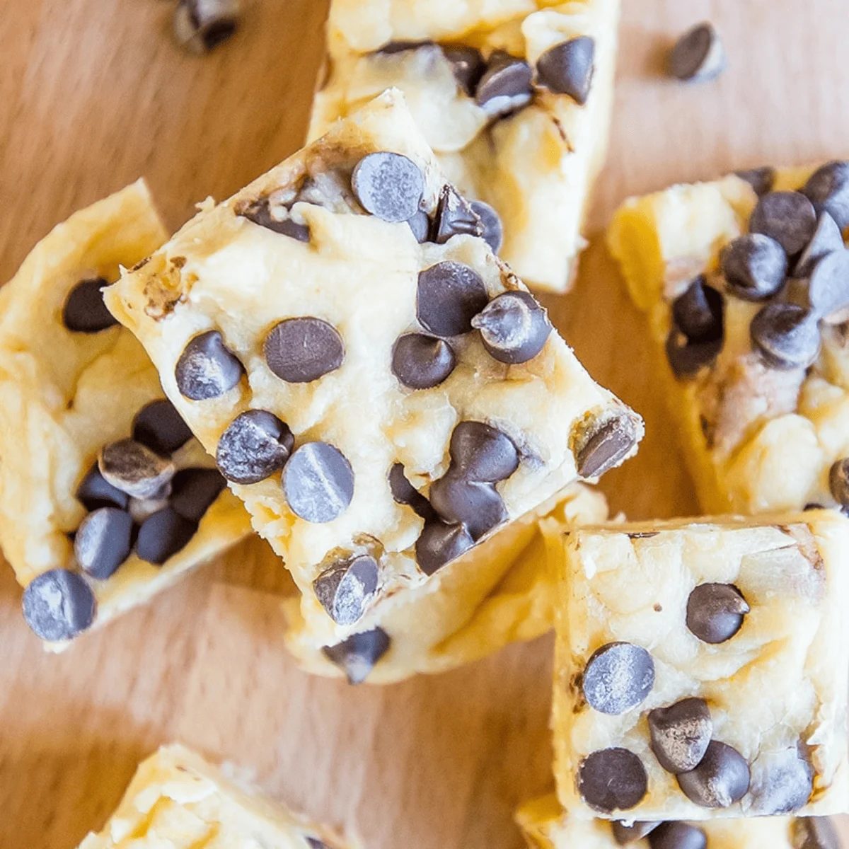 Chocolate Chip Cookie Dough Fudge