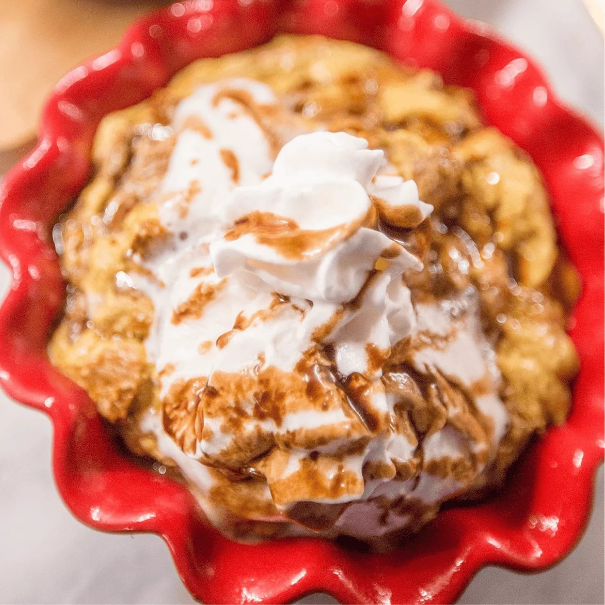 Coffee Soaked Bread Pudding
