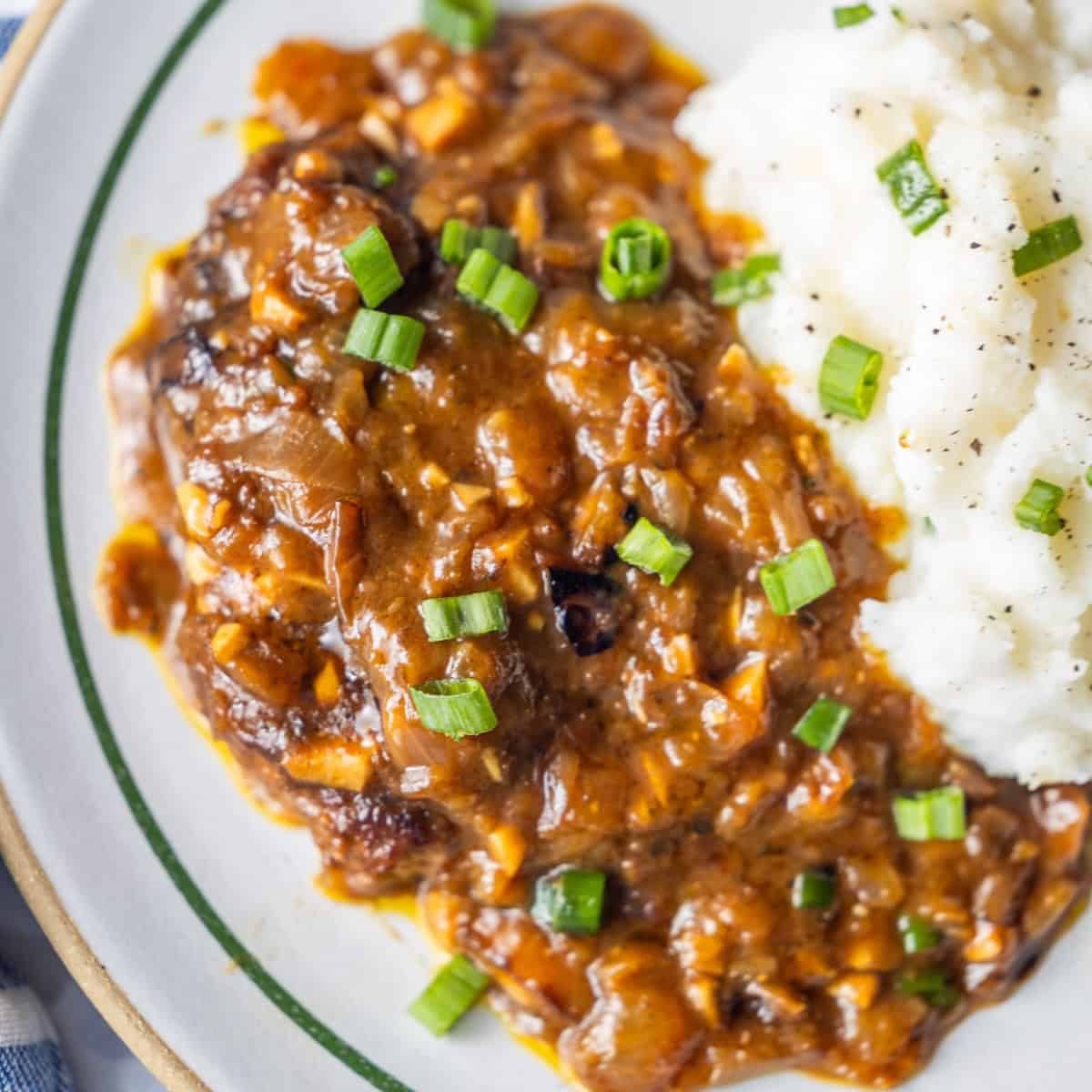 Country Steak In Gravy