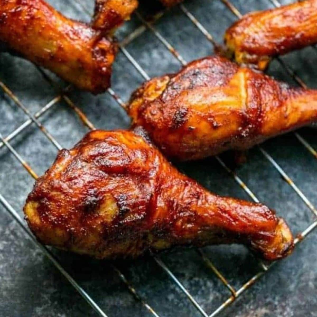 Crunchy BBQ Chicken Legs