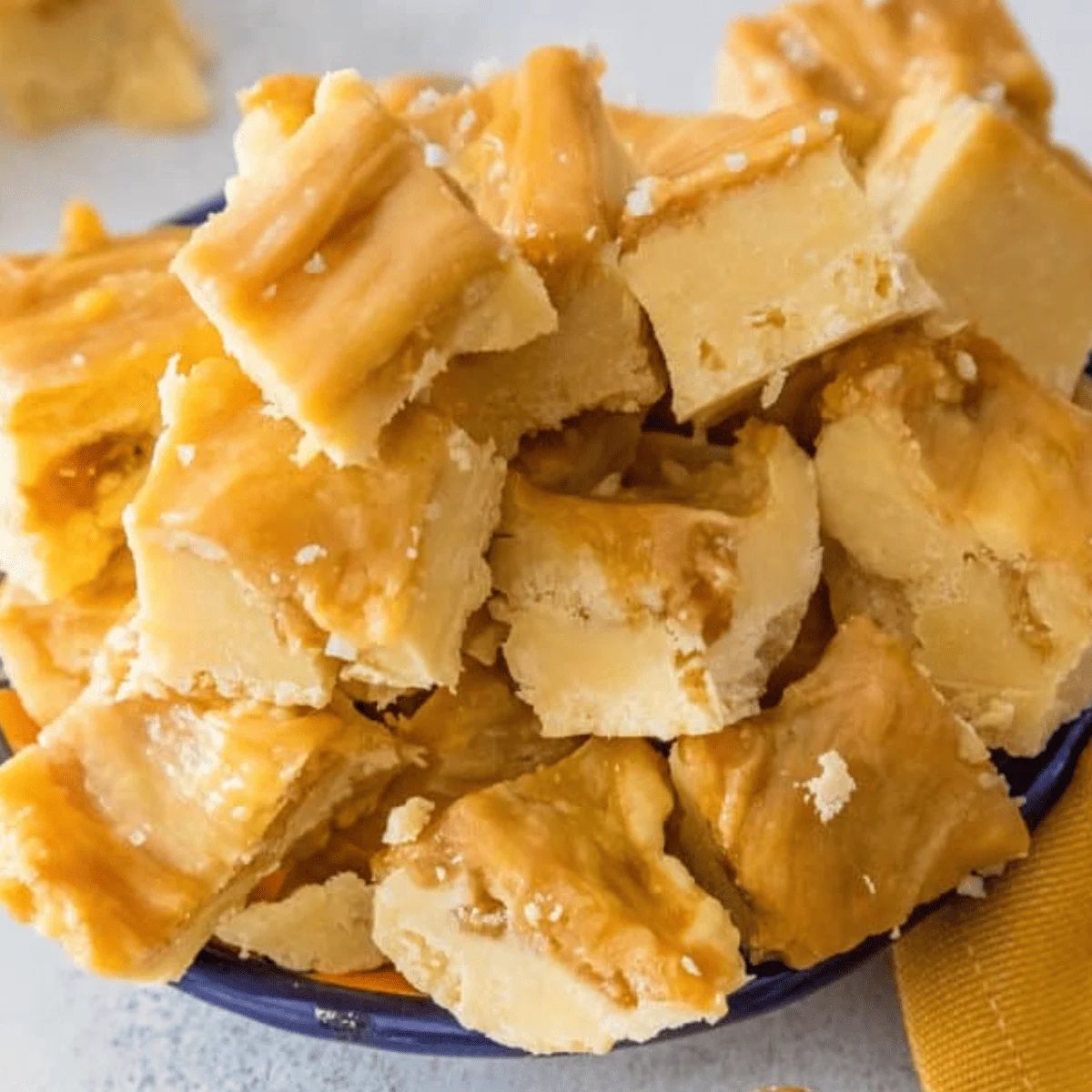 Dulce De Leche Cake Batter Fudge