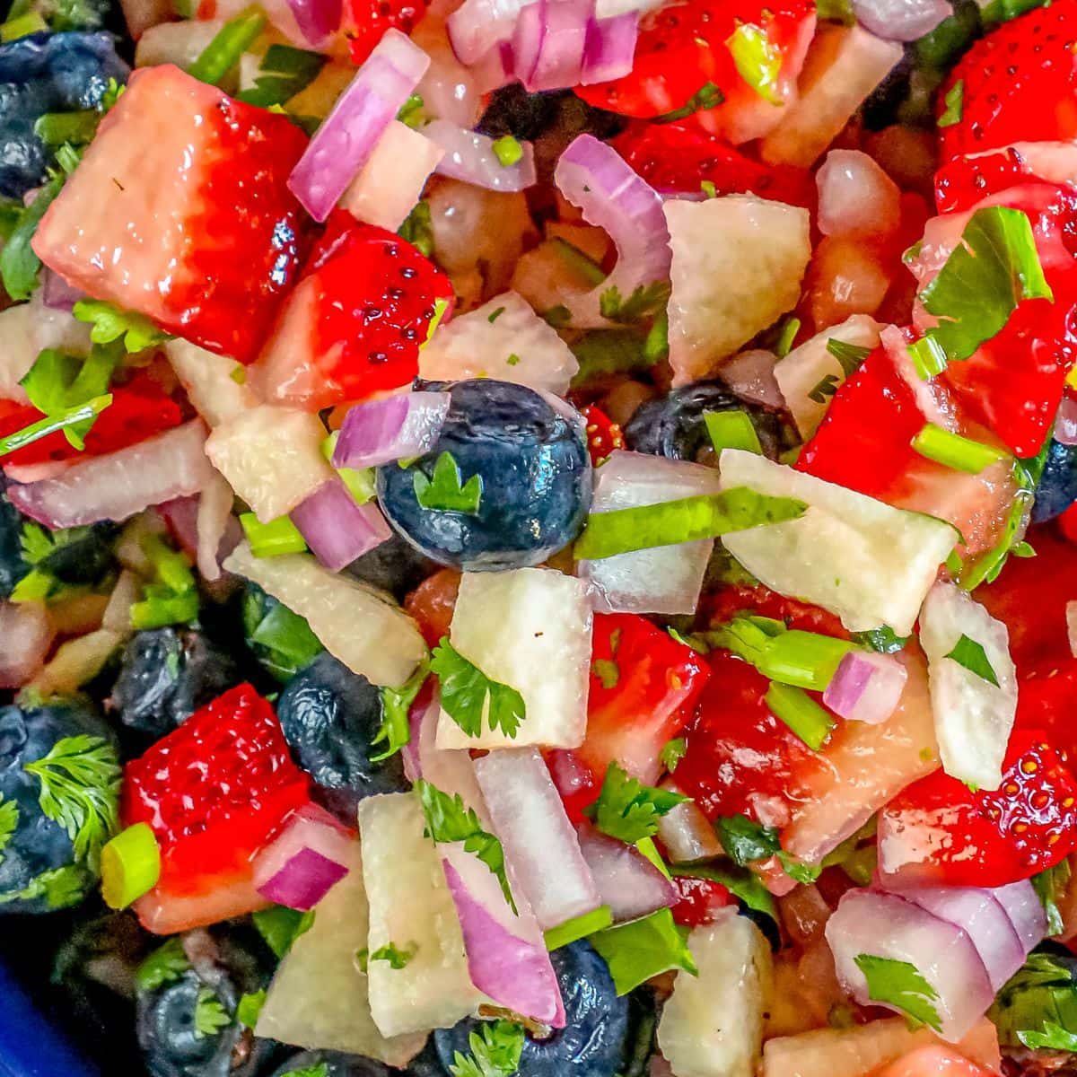 4th of July Fruit Salsa