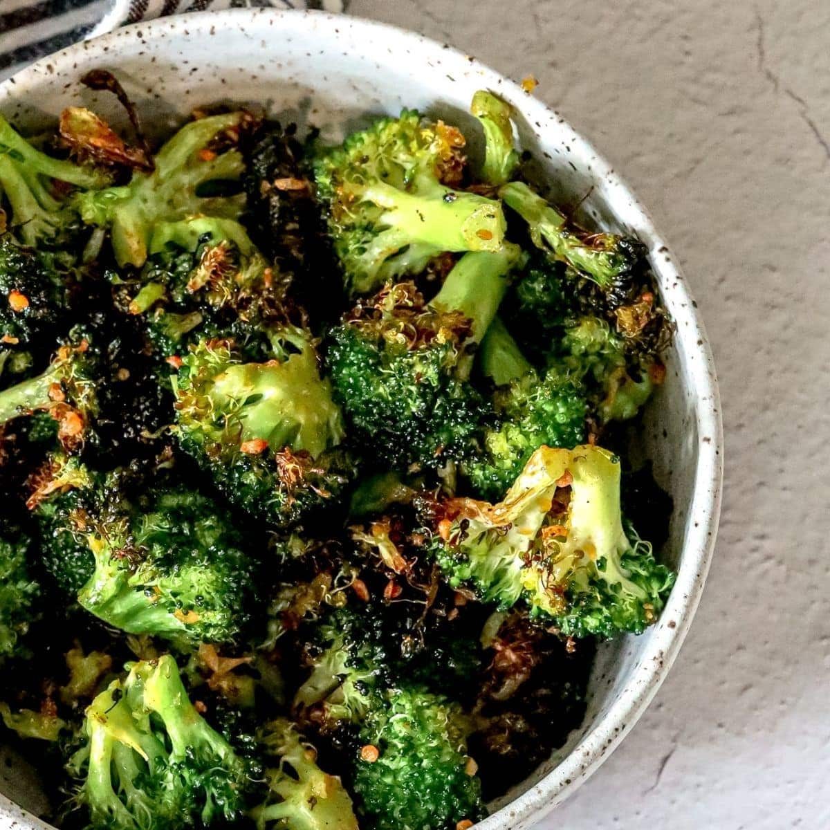 Air Fried Broccoli