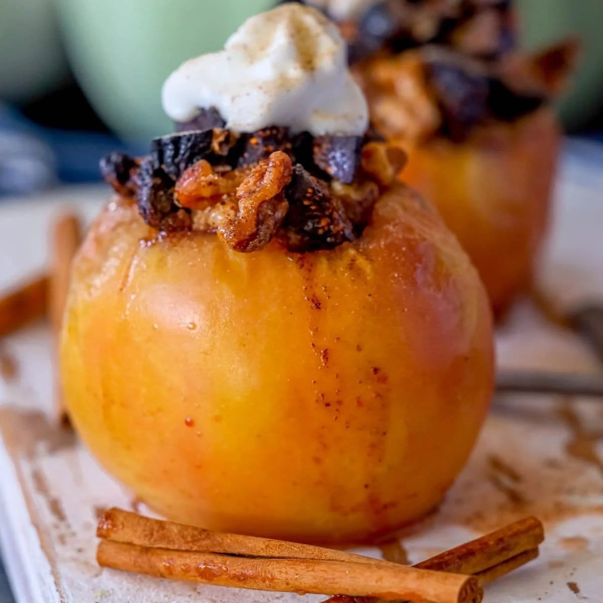 Baked Apples, plus Figs