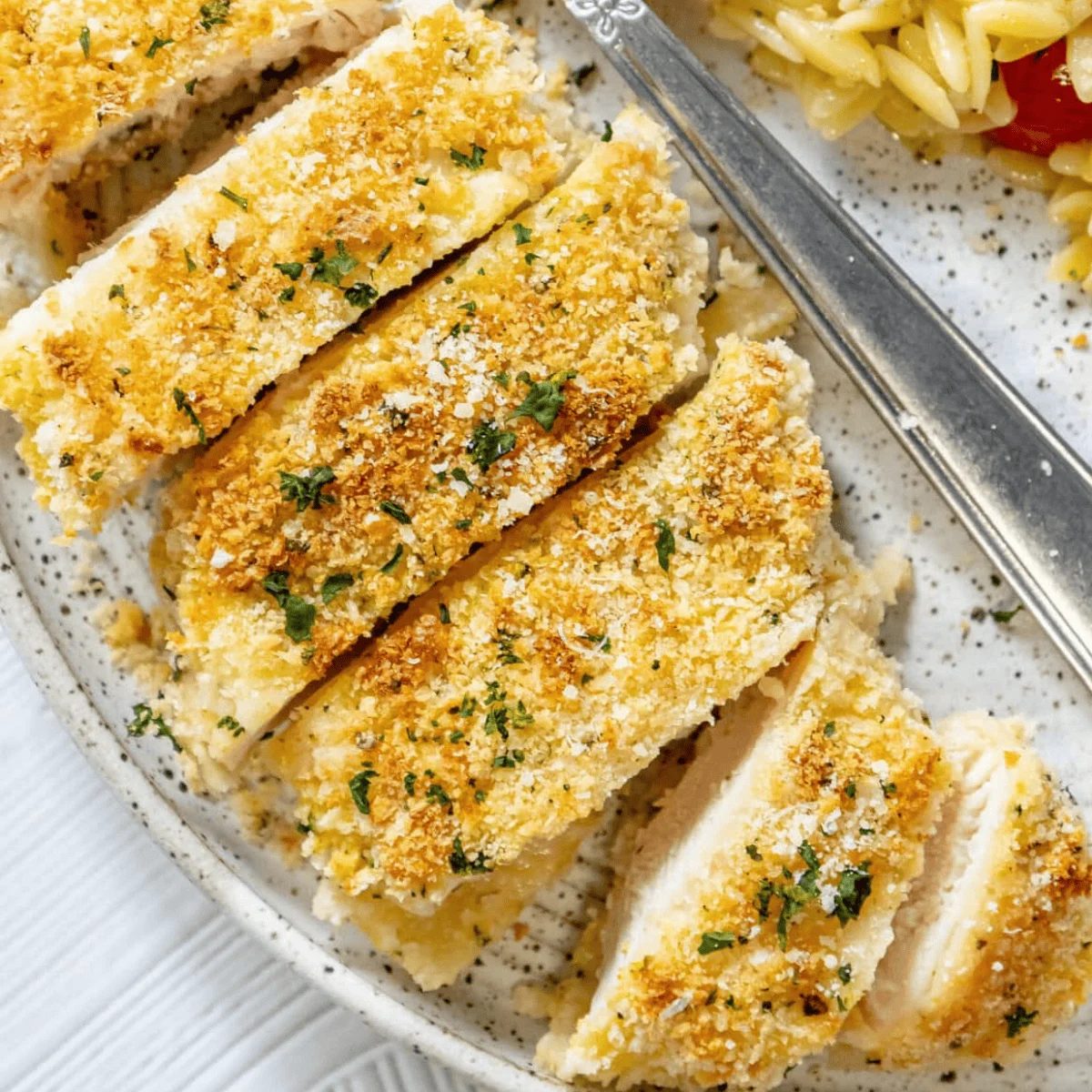Breaded Chicken Breast in Oven