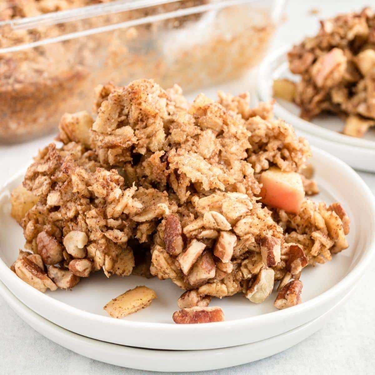 Baked Oatmeal and Apples