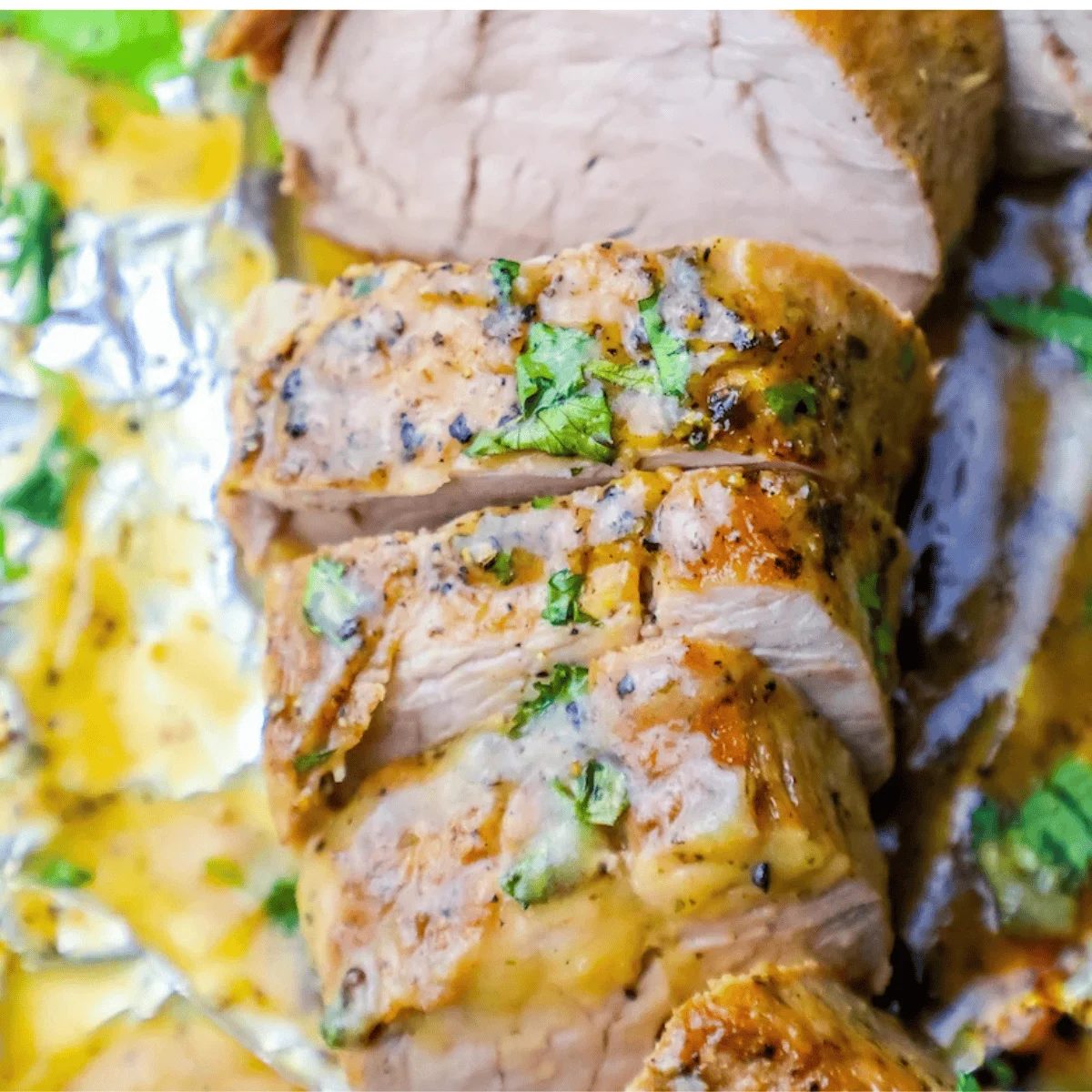 Baked Ranch Pork Tenderloin and Gravy