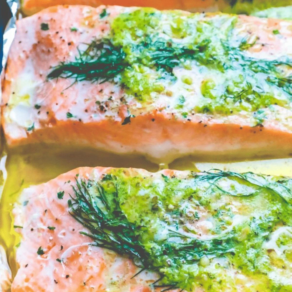 Baked Salmon Milanese