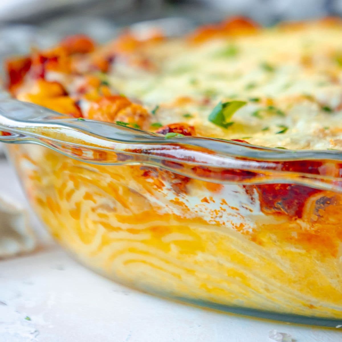 Baked Spaghetti Pie