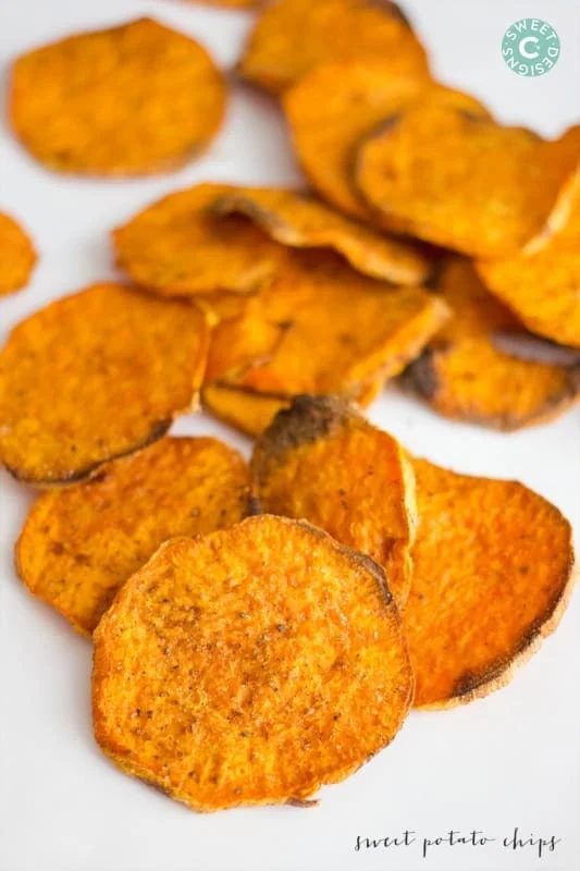 Baked Sweet Potato Chips