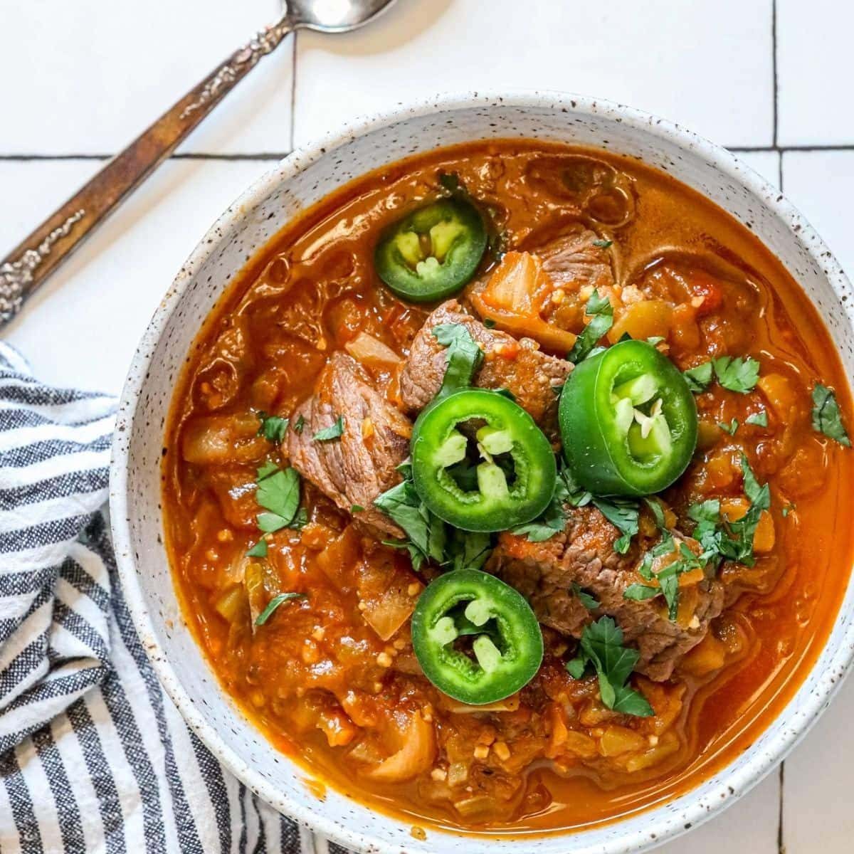 Beef Green Chile