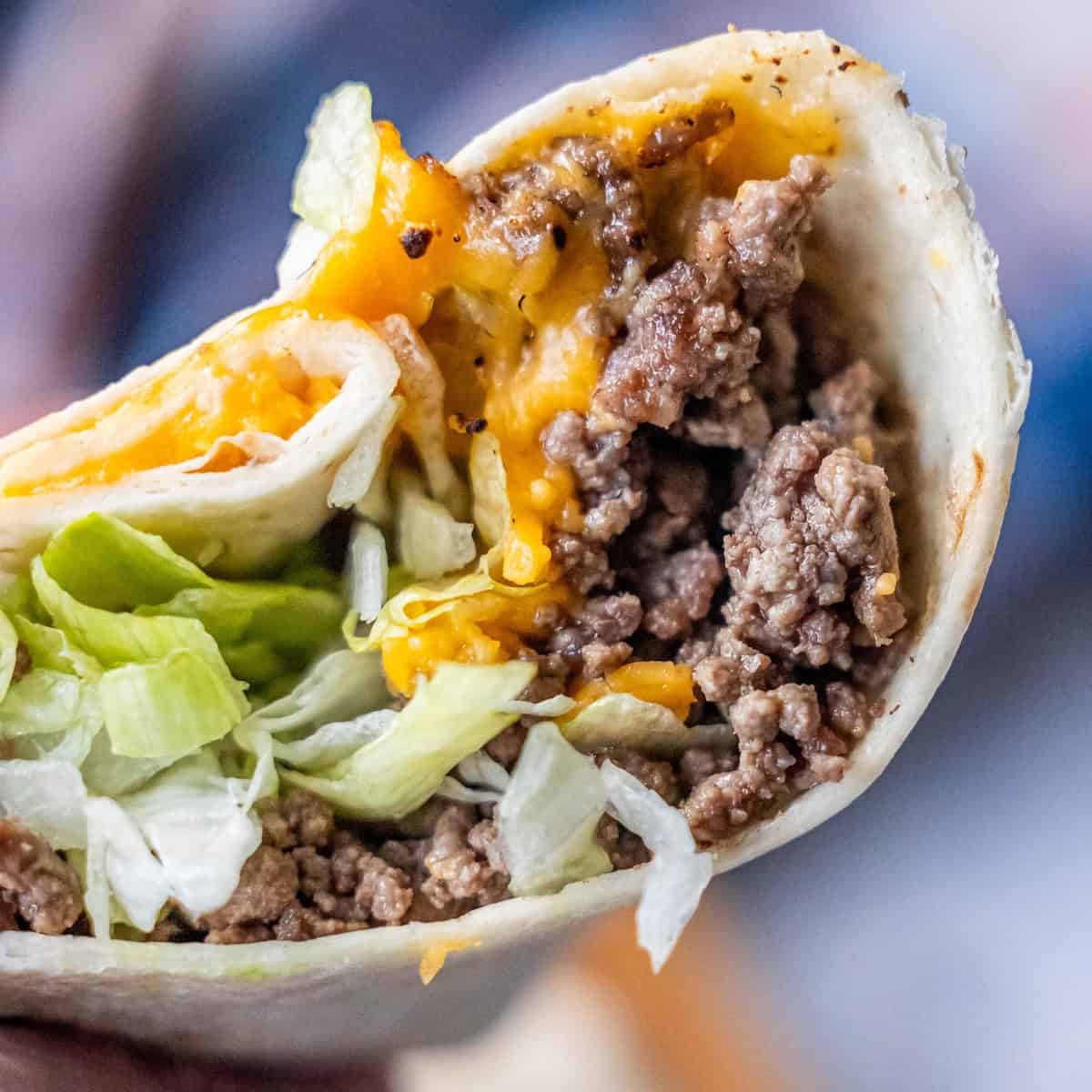 Cheeseburger Wraps