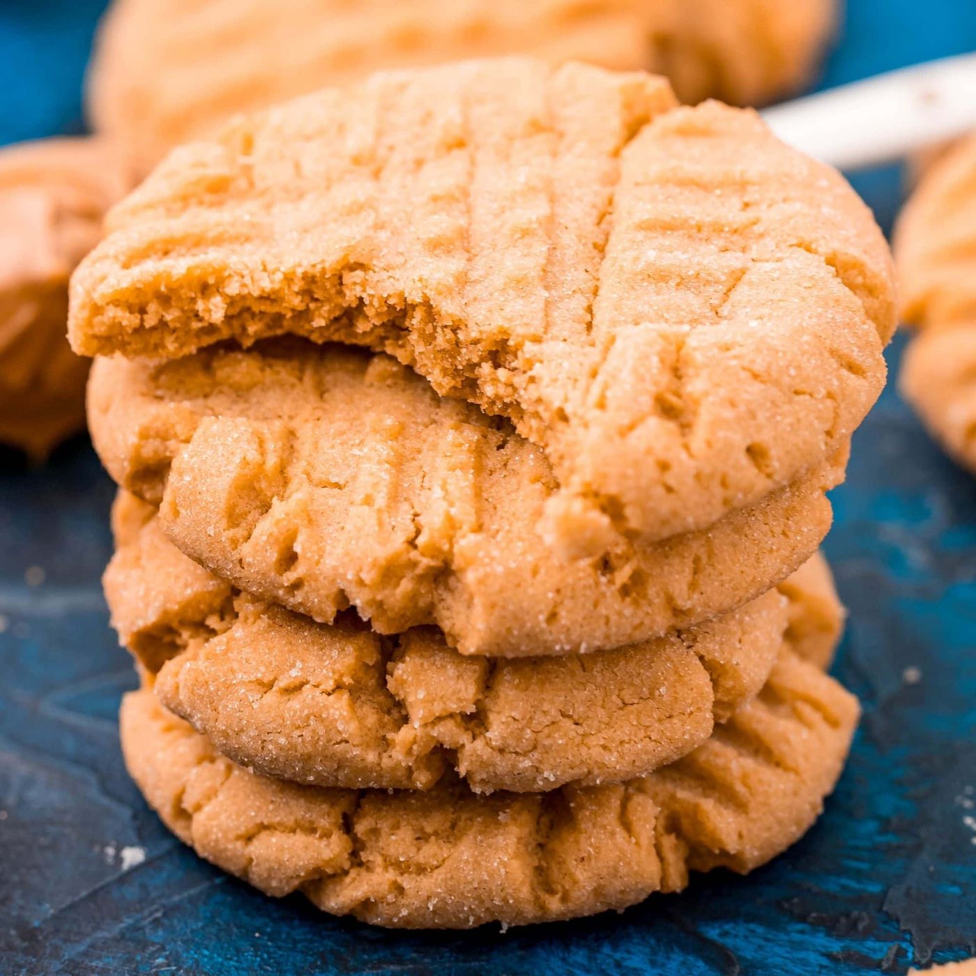 Chewy Peanut Butter Cookies