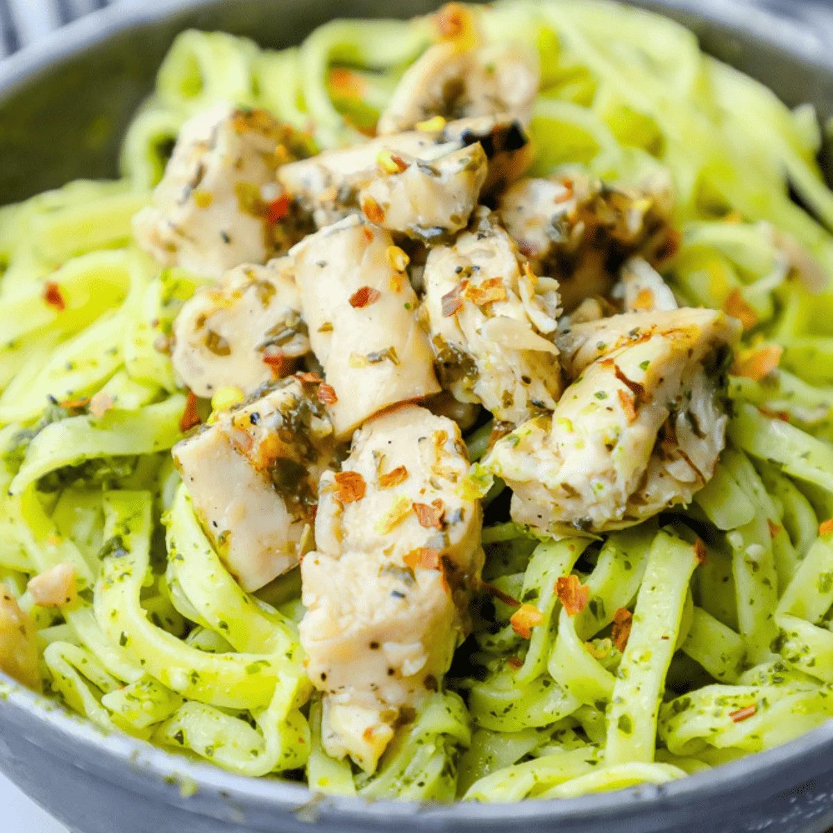 Chimichurri Chicken Pasta