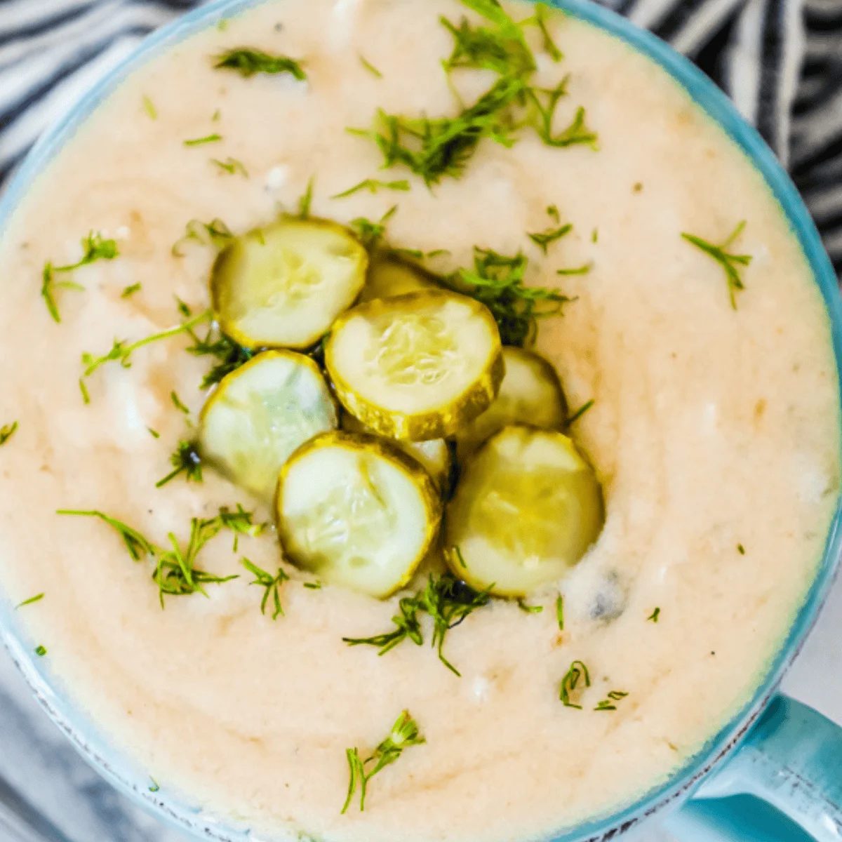 Dill Pickle Soup