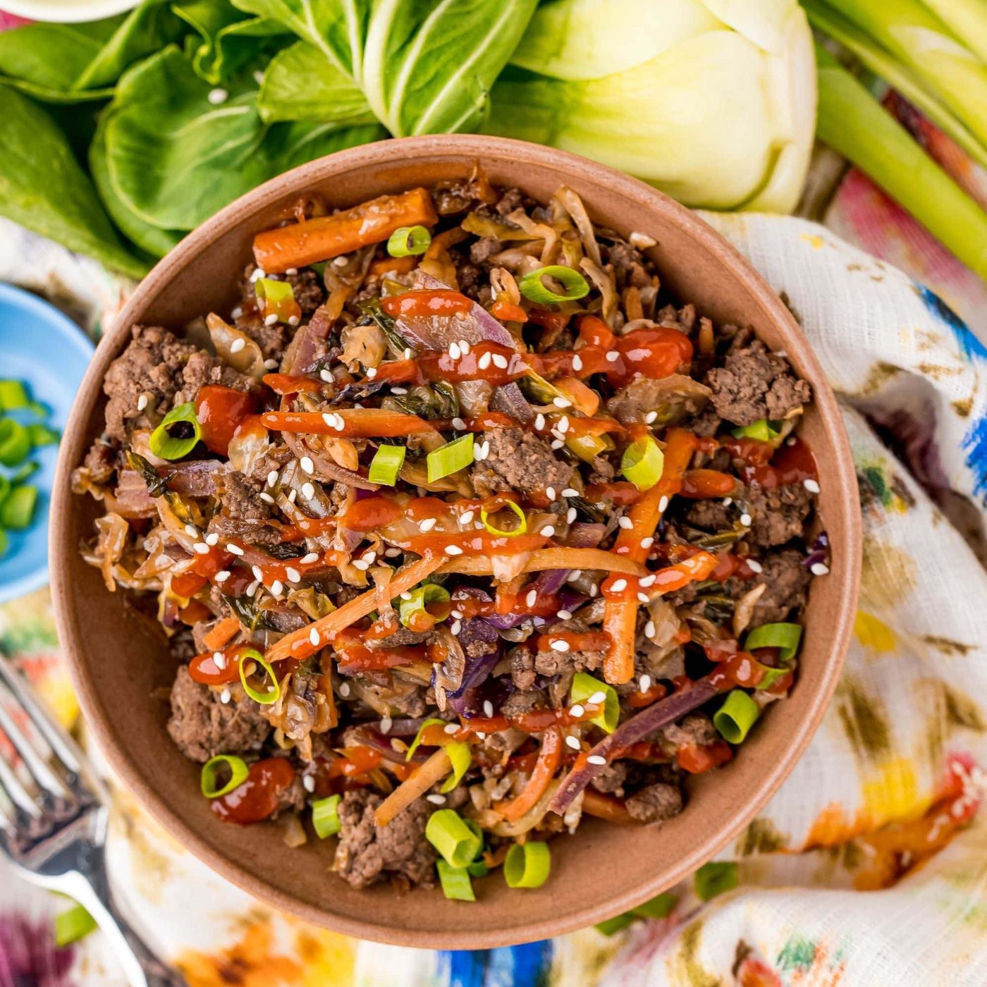 Keto Egg Roll In a Bowl