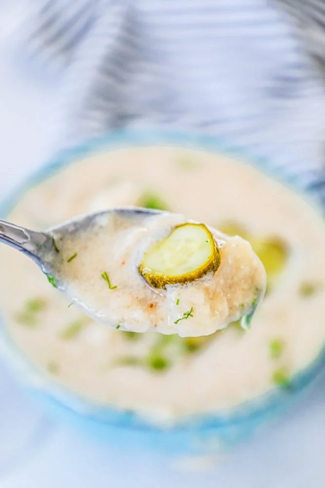 Keto Pickle Soup