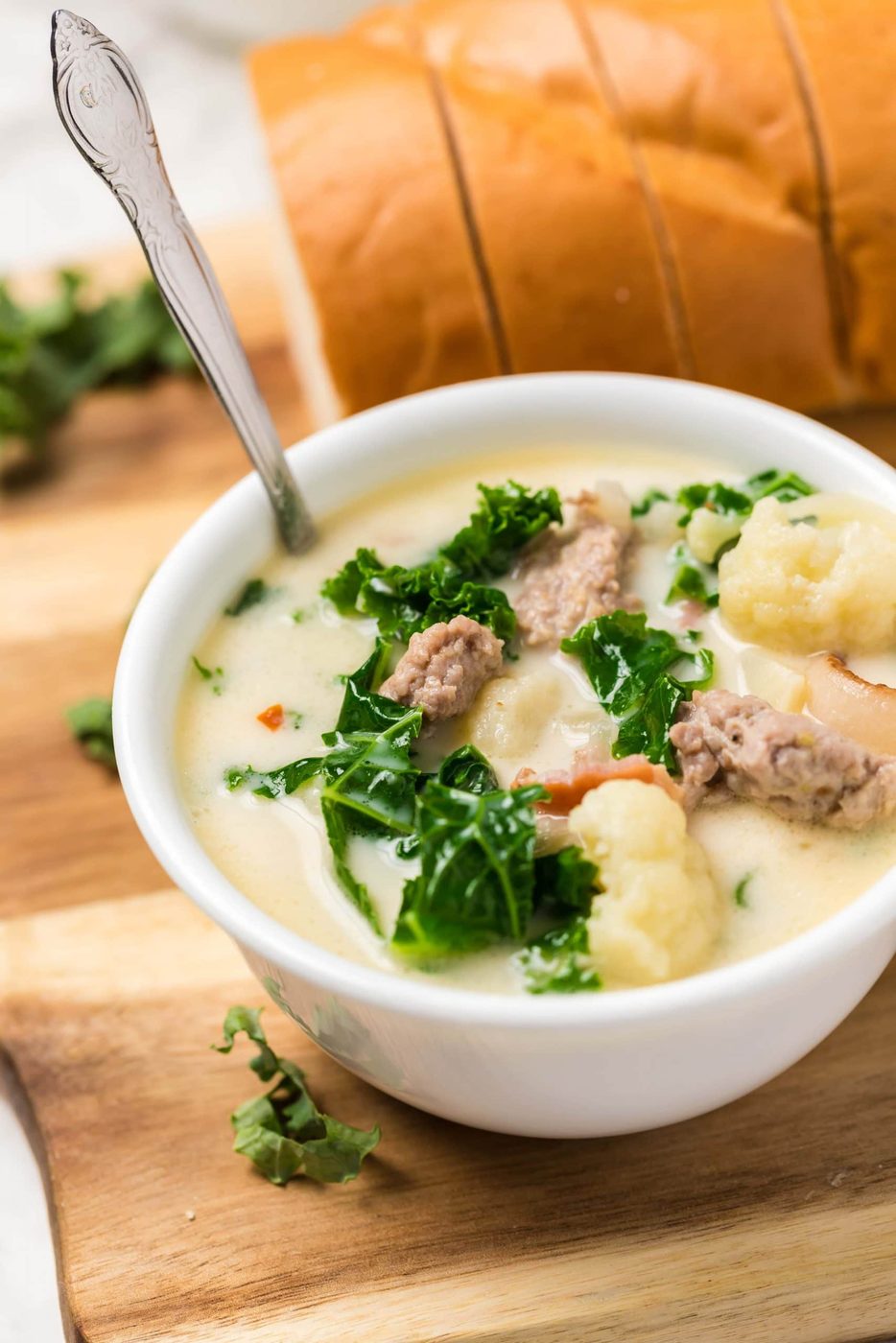 Keto Tuscan Kale Soup
