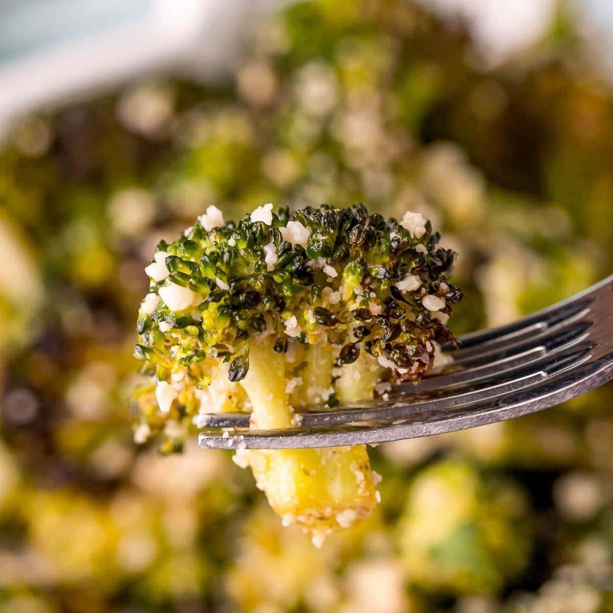 Lemon Parmesan Roasted Broccoli