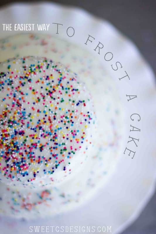 Poured Frosting