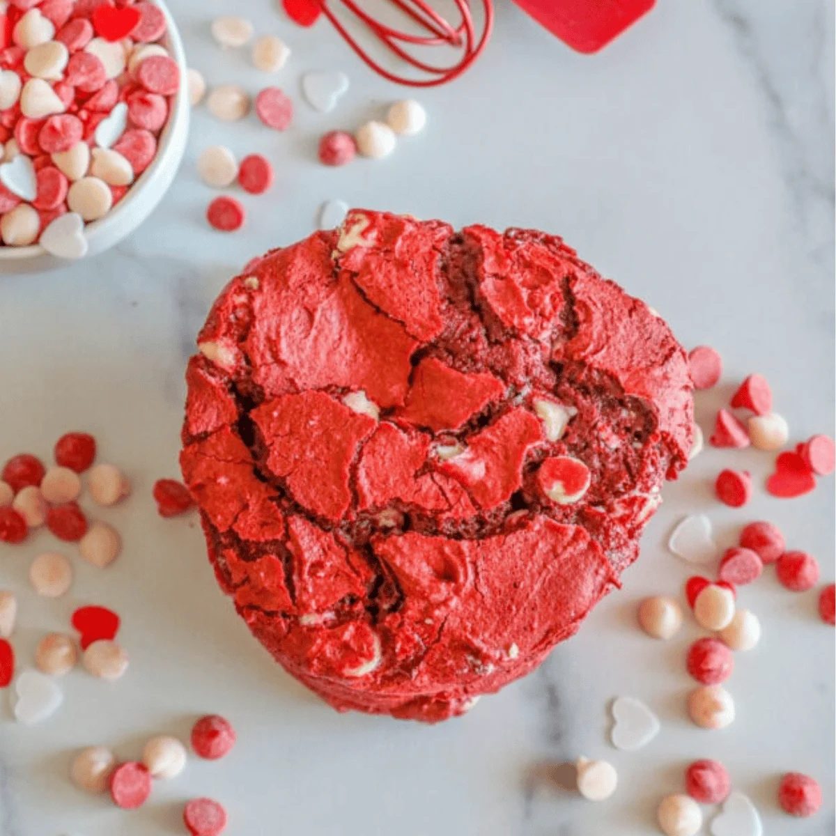 Red Velvet Cake Cookies