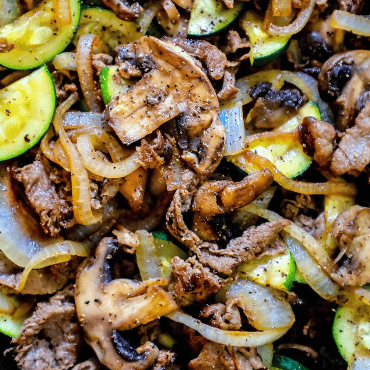 Sirloin Skillet and Vegetables