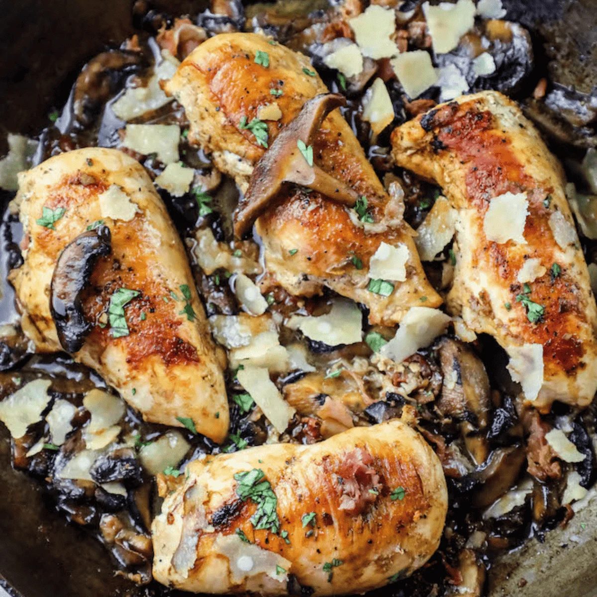Skillet Balsamic Chicken