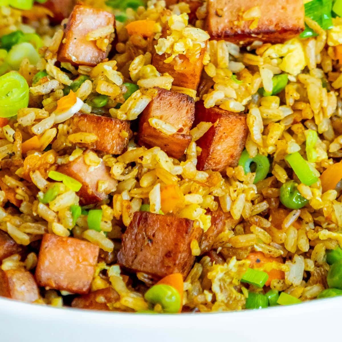 Spam Fried Rice