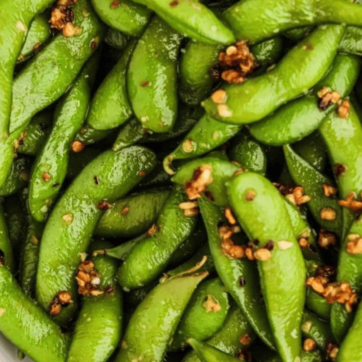 Spicy Edamame Beans