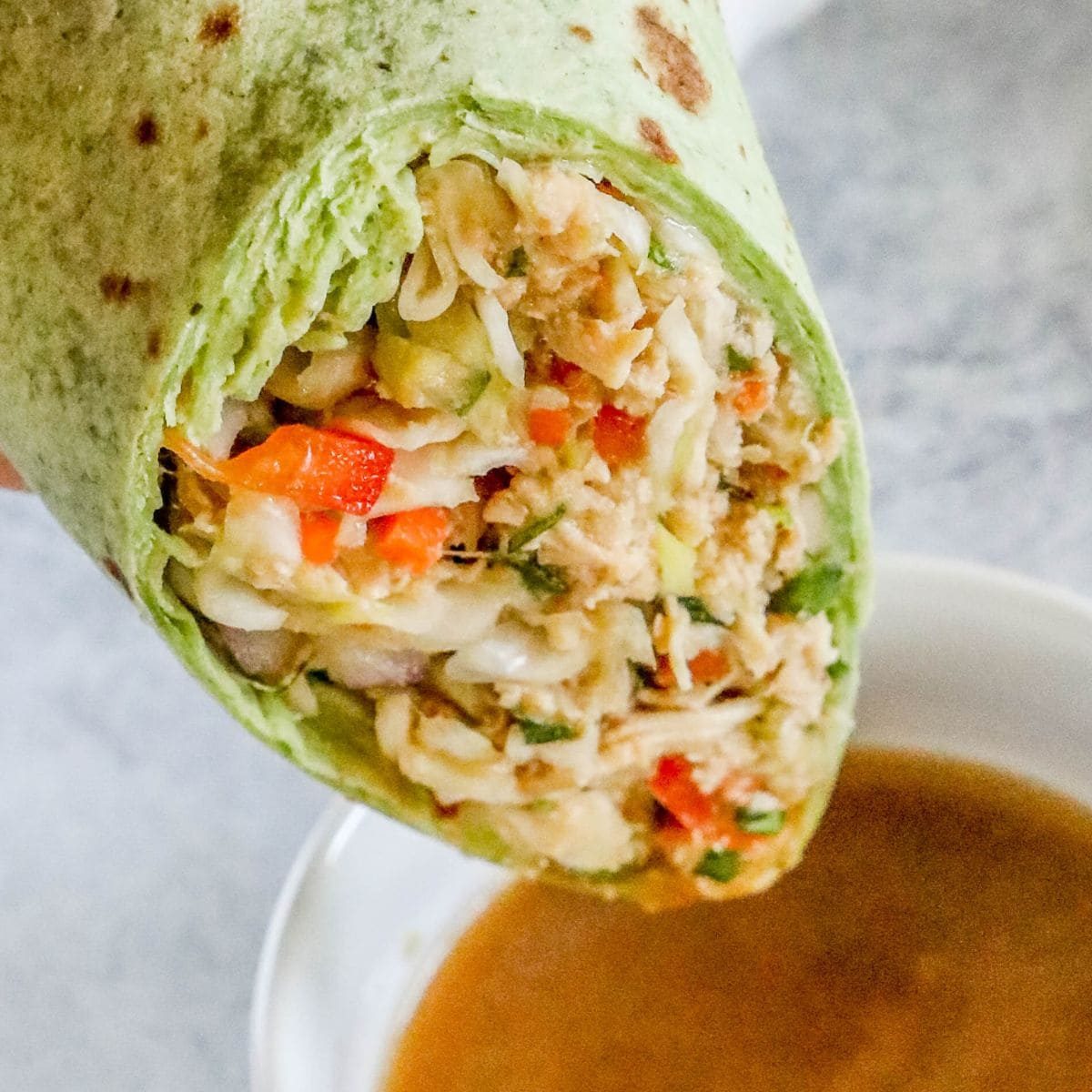 Thai Chicken Salad Wrap