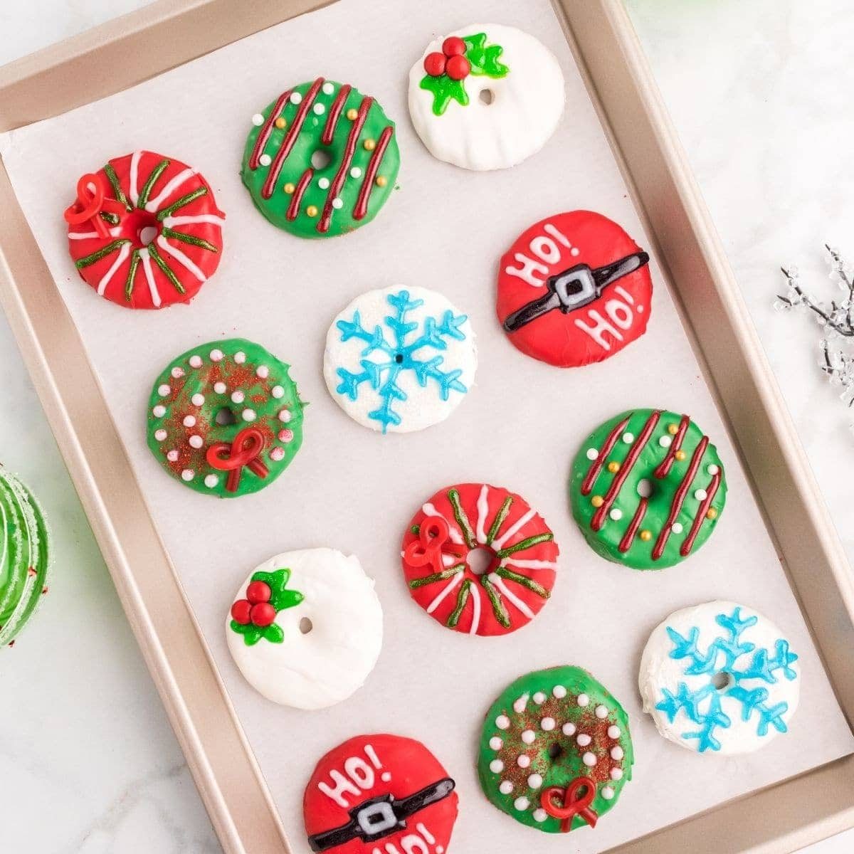 Wreath Christmas Cookies